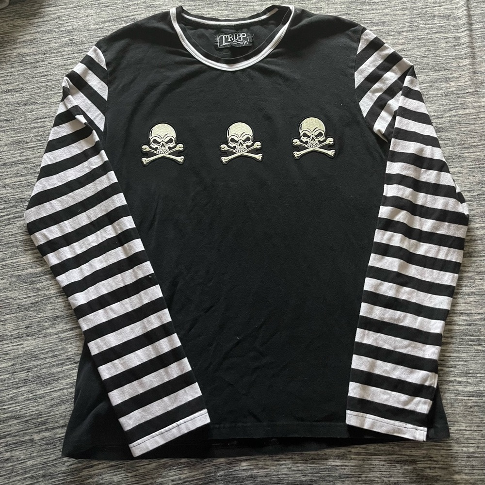 Tripp nyc skull shirt XL